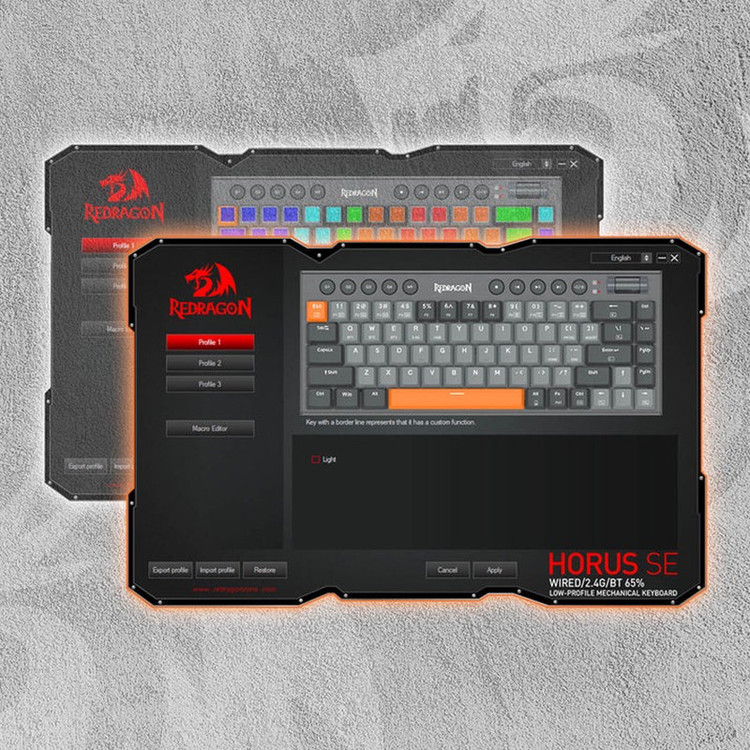 کیبورد گیمینگ ردراگون مدل K609GG-RGB-PRO