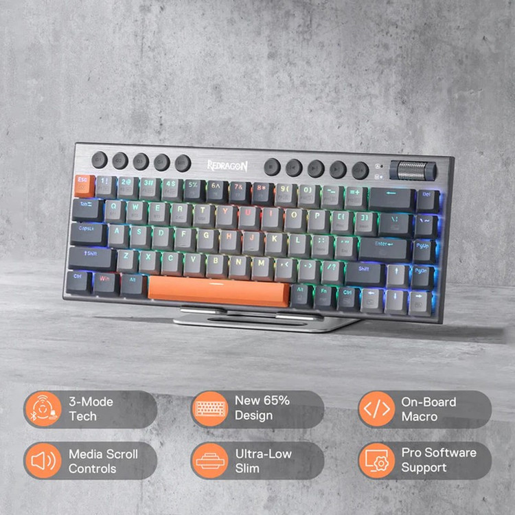 کیبورد گیمینگ ردراگون مدل K609GG-RGB-PRO