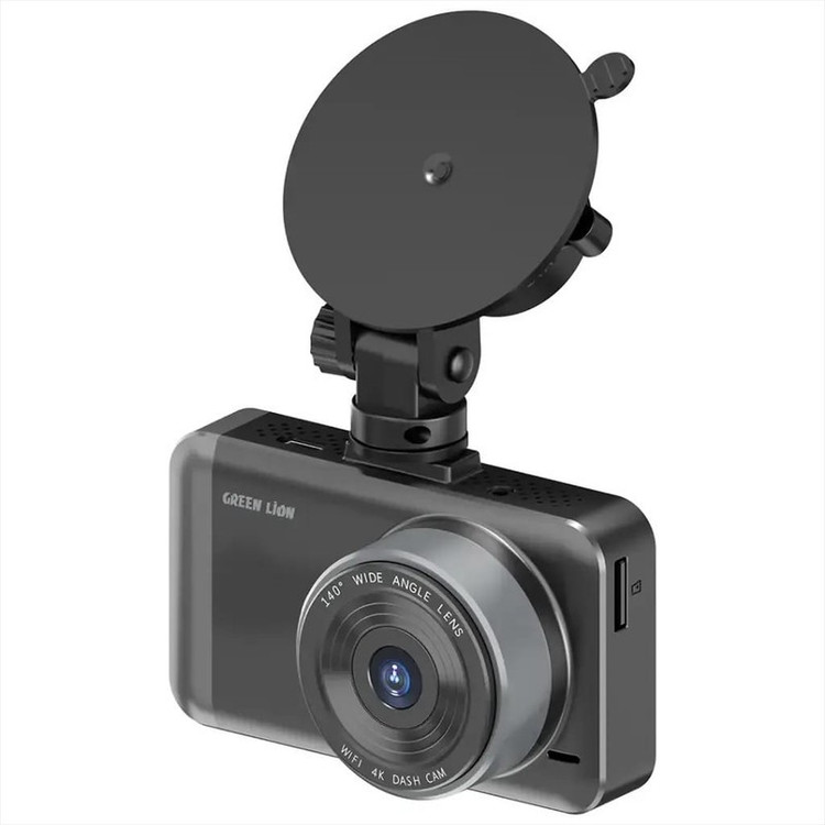 دوربین داشبورد جلو و عقب گرین لاین مدل Green Lion Dash Cam Pro Front and Rear GNDACAM14PBK