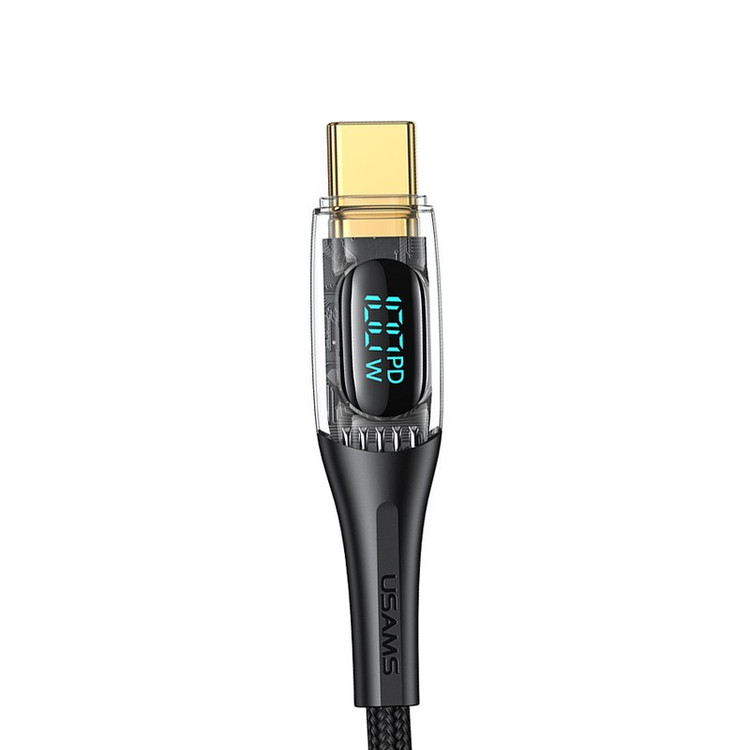 کابل تبدیل USB-C به USB-C یوسمز مدل Sj590 طول 1.2 متر