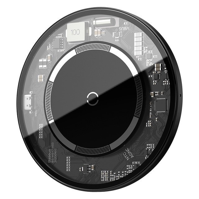 شارژر بی سیم باسئوس مدل BS-W517