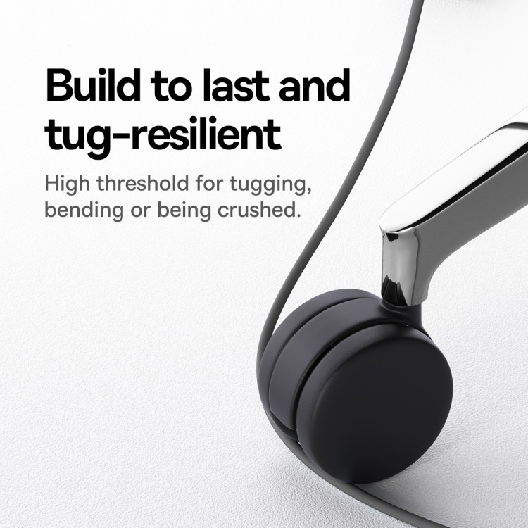 کابل تبدیل لایتنینگ به USB-C باسئوس مدل Jelly Liquid Silica Gel طول 2 متر