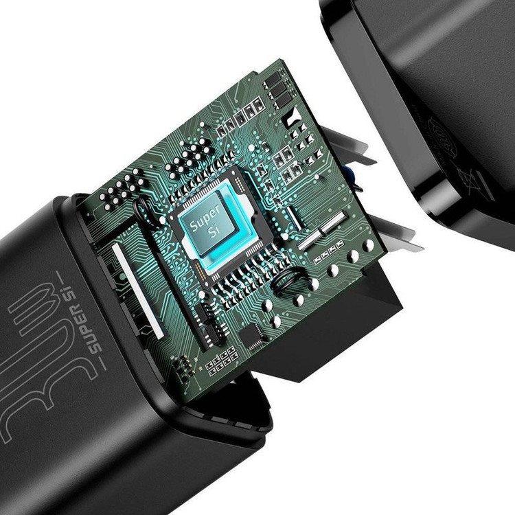 شارژر دیواری باسئوس مدل Super Si 30W