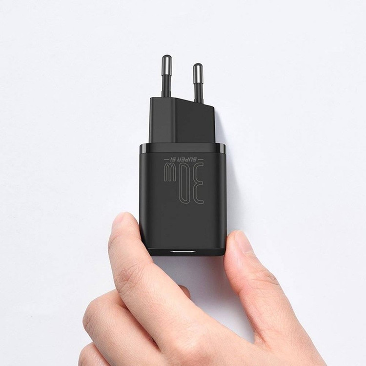 شارژر دیواری باسئوس مدل Super Si 30W