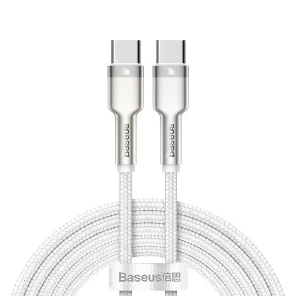 کابل تبدیل USB-C باسئوس مدل Cafule Series Metal Data Cable (100W) طول 1 متر