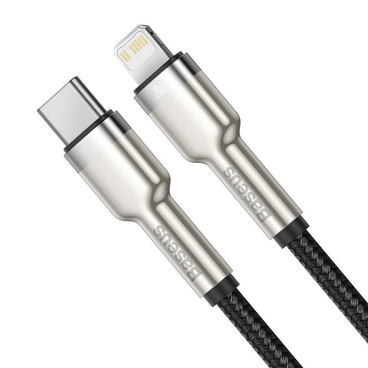 کابل تبدیل USB-C به لایتنینگ باسئوس مدل CATLJK-B0 طول 2 متر
