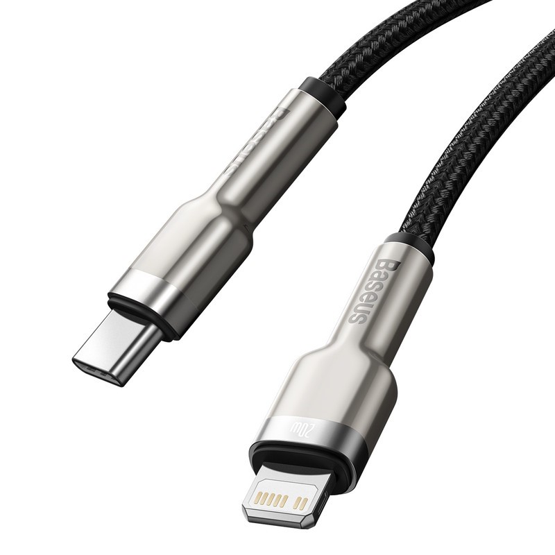 کابل تبدیل USB-C به لایتنینگ باسئوس مدل CATLJK-B0 طول 2 متر