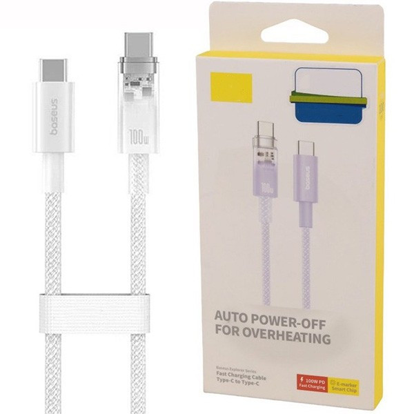 کابل تبدیل USB-C بیسوس مدل P10319703221-01 طول 200 سانتی متر