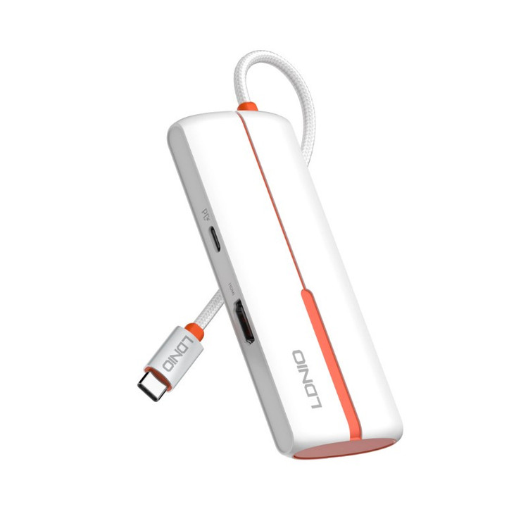 هاب 5 پورت USB-C الدینیو مدل DS-25H