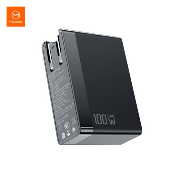 شارژر دیواری مک دودو مدل GaN CH-8105 Pro 100W به همراه کابل تبدیل USB-C