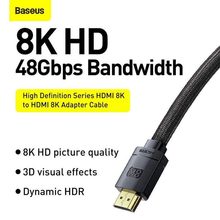 کابل HDMI باسئوس مدل CAKGQ-J01 طول 1 متر