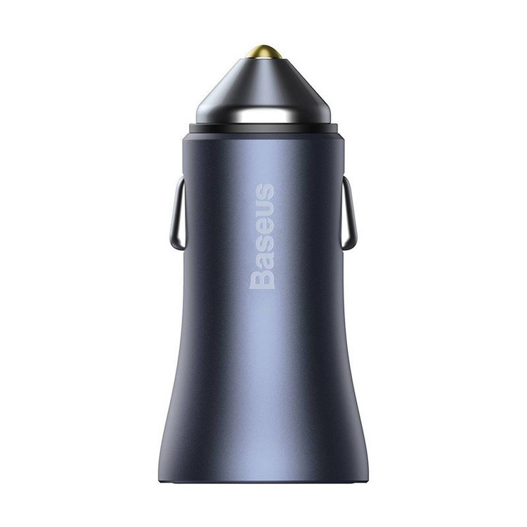 شارژر فندکی باسئوس مدل TZCCJD-40W به همراه کابل تبدیل USB-C