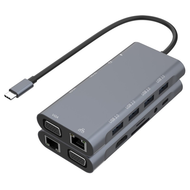 هاب 11 پورت USB-C اونتن مدل OTN-9591A