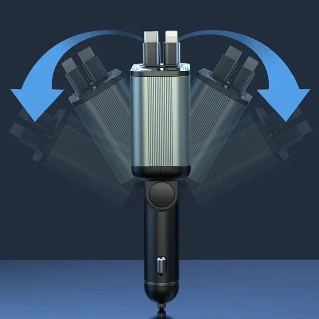 شارژر فندکی گرین لاین مدل Retractable