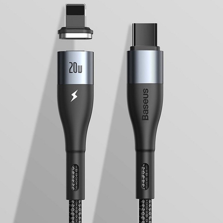 کابل تبدیل USB-C به لایتنینگ باسئوس مدل CATLXC طول 1 متر