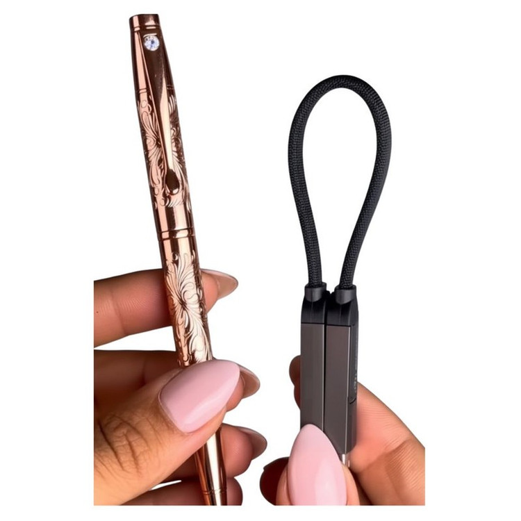کابل تبدیل USB-C به لایتنینگ میم تک مدل PDW100 طول 0.12 متر