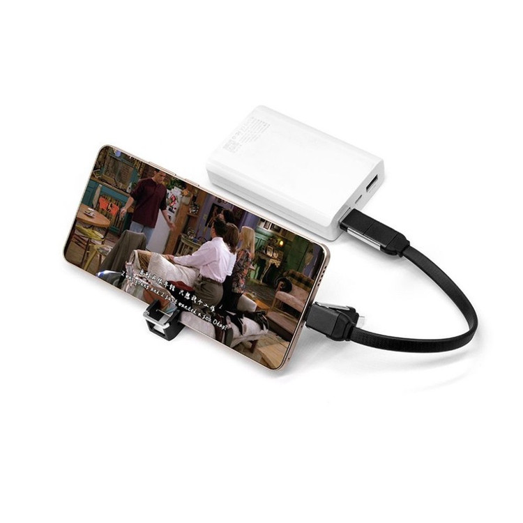 کابل تبدیل USB-C به لایتنینگ میم تک مدل PDW100 طول 0.12 متر