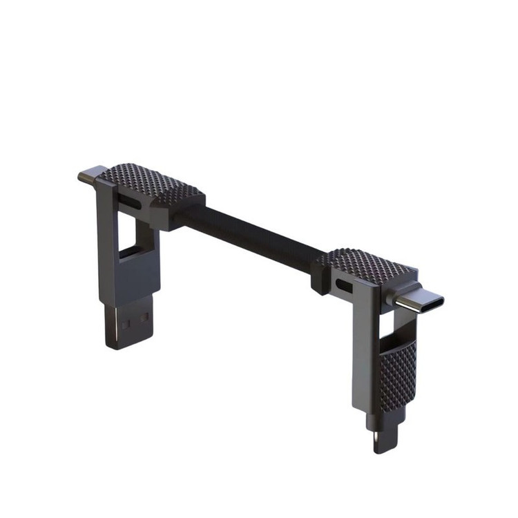 کابل تبدیل USB-C به لایتنینگ میم تک مدل PDW100 طول 0.12 متر