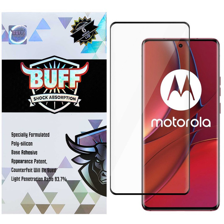 محافظ صفحه نمایش بوف مدل Full-Glue-G مناسب برای گوشی موبایل موتورولا Edge 40 Edge 40 Neo