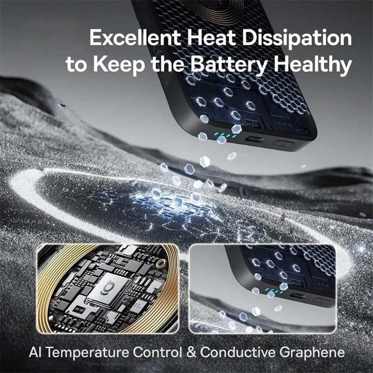 پاوربانک 22 وات بیسوس مدل EnerFill FM11 ظرفیت 10000 میلی آمپرساعت