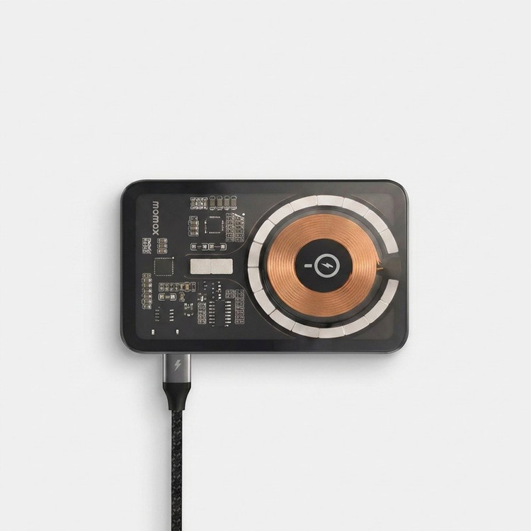 پاور بانک 20 وات مومکس مدل Q MAG POWER11 ظرفیت 10000 میلی آمپر ساعت به همراه کابل USB-C