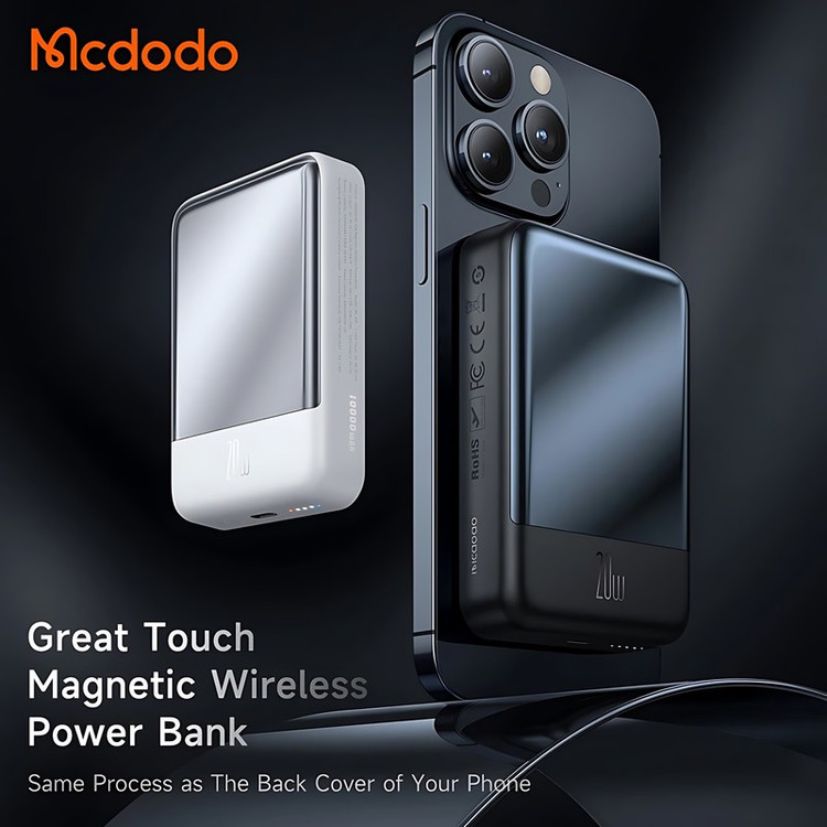 پاوربانک مک دودو مدل MC-4261 20W ظرفیت 10000 میلی آمپرساعت