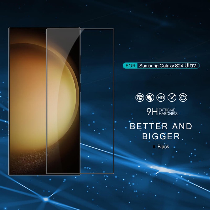محافظ صفحه نمایش بوف مدل FullGlue-Max مناسب برای گوشی موبایل سامسونگ Galaxy S24 Ultra