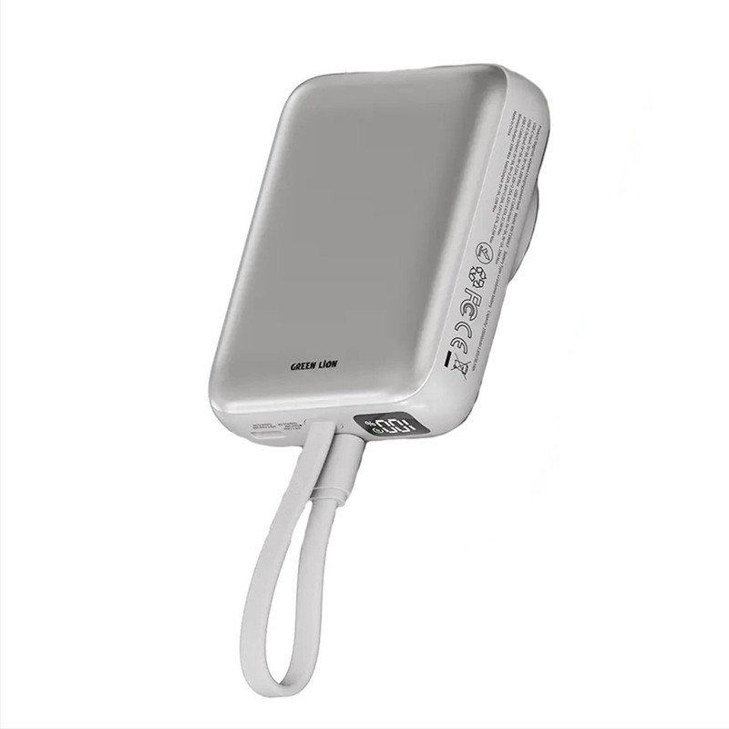 پاوربانک بیسیم 22.5 وات گرین لاین مدل Revon GL-PX57 ظرفیت 10000 میلی آمپرساعت
