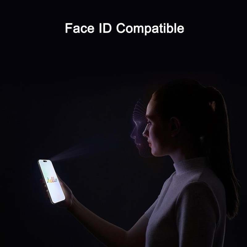 محافظ صفحه نمایش حریم شخصی بوف مدل Privacy Pro Plus مناسب برای گوشی موبایل اپل iPhone 16 iPhone 15