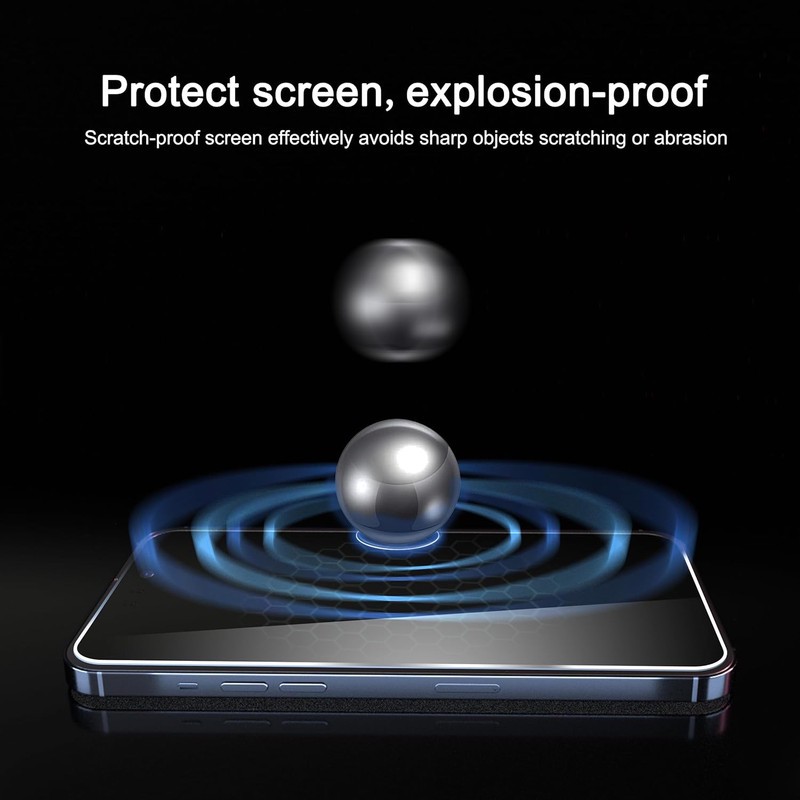 محافظ صفحه نمایش حریم شخصی بوف مدل Privacy Pro Plus مناسب برای گوشی موبایل اپل iPhone 16 iPhone 15