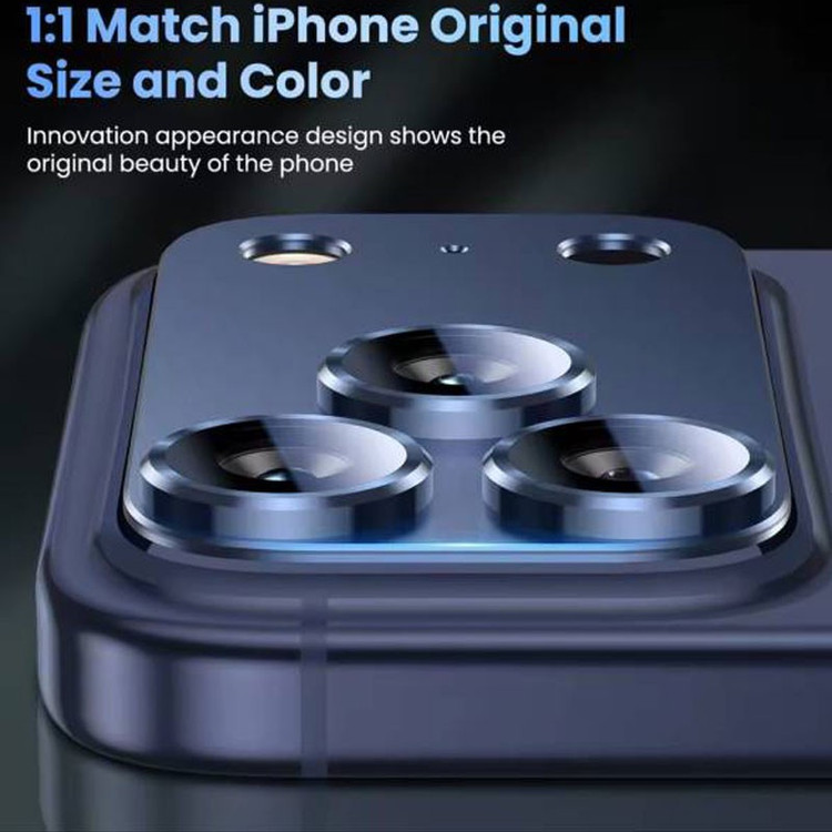 محافظ لنز دوربین فلزی بوف مدل Steel Shield مناسب برای گوشی موبایل اپل iPhone 17 Pro Max