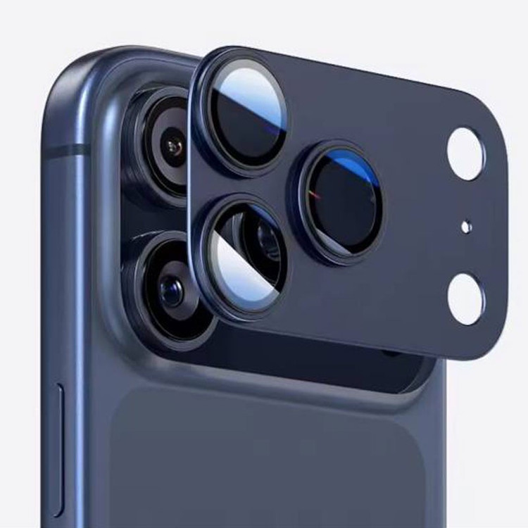 محافظ لنز دوربین فلزی بوف مدل Steel Shield مناسب برای گوشی موبایل اپل iPhone 17 Pro Max
