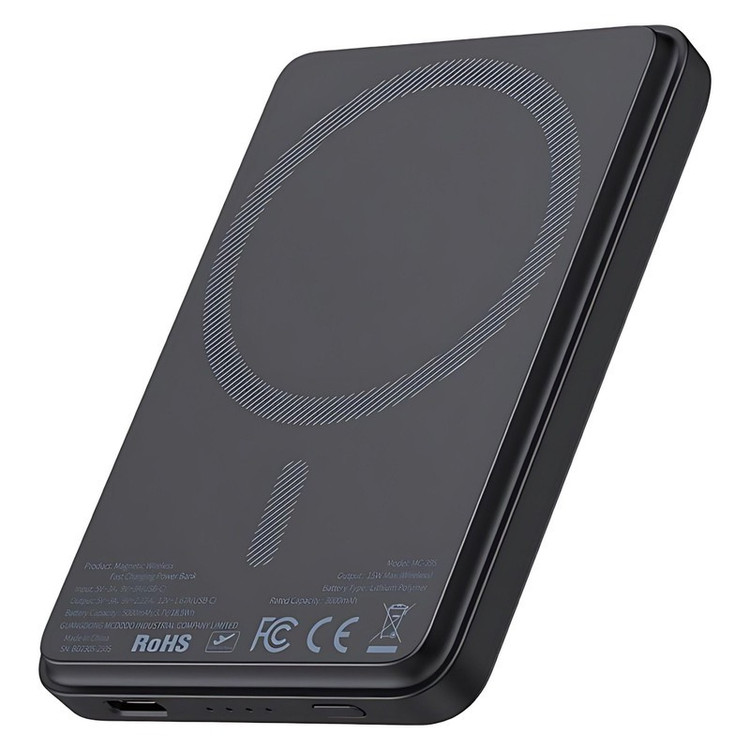 پاوربانک مک دود مدل MC-3951 15W ظرفیت 5000 میلی آمپر ساعت