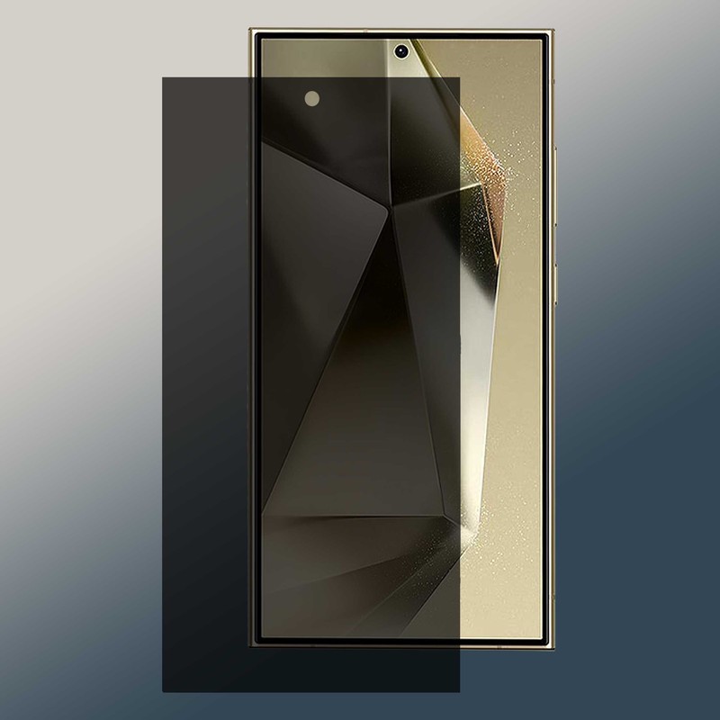 محافظ صفحه نمایش حریم شخصی بوف مدل Silicone-Privacy مناسب برای گوشی موبایل سامسونگ Galaxy S24 Ultra S23 Ultra S22 Ultra