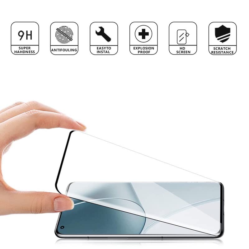 محافظ صفحه نمایش بوف مدل FullGlue-Max مناسب برای گوشی موبایل ریلمی Realme 12 Pro Plus 12 Pro 12 Plus