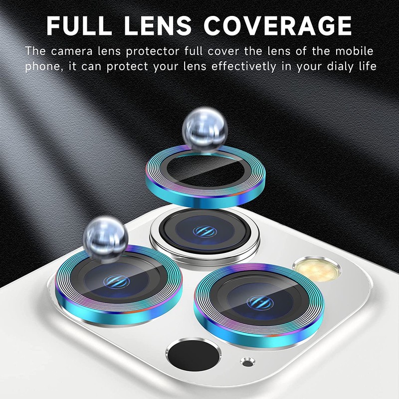 محافظ لنز دوربین بوف مدل HD-ColorLenz-G مناسب برای گوشی موبایل اپل Iphone 15 15 Plus