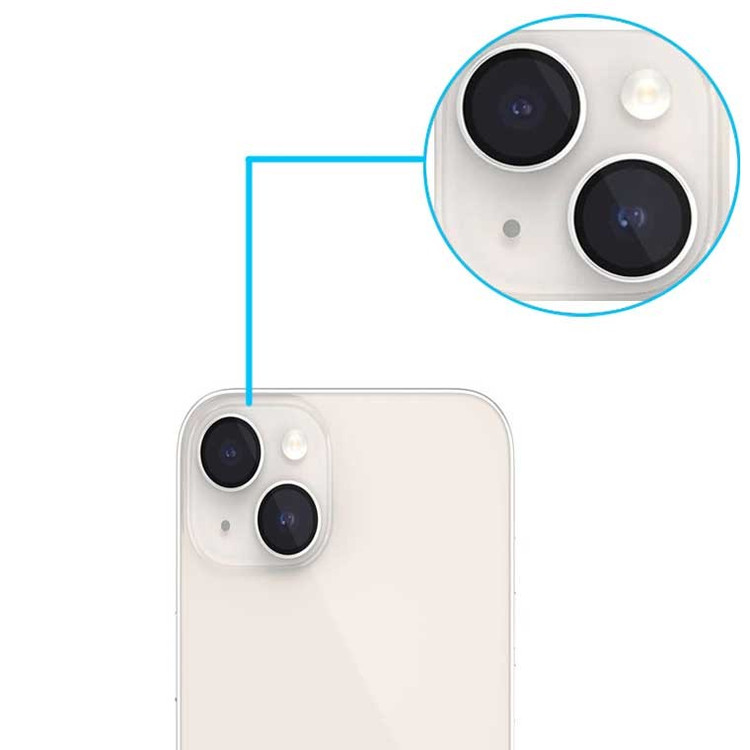 محافظ لنز دوربین بوف مدل HD-ColorLenz-G مناسب برای گوشی موبایل اپل Iphone 15 15 Plus