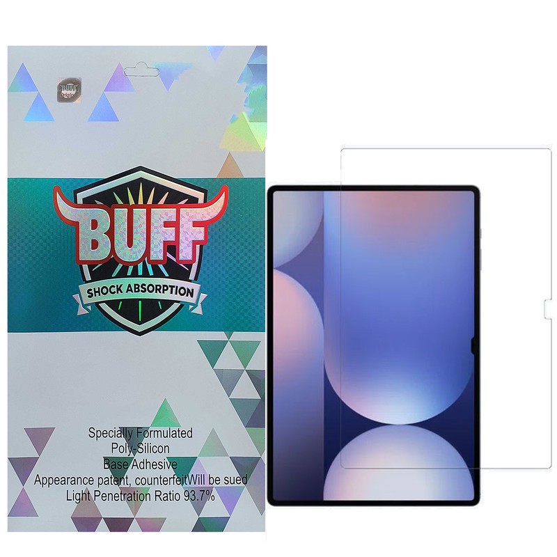 محافظ صفحه نمایش بوف مدل 5D مناسب برای تبلت سامسونگ Galaxy Tab S10 Plus S9 Plus S9 FE Plus S8 Plus S7 Plus S7 FE