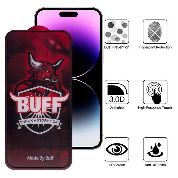 محافظ صفحه نمایش بوف مدل AirBag-Pro مناسب برای گوشی موبایل اپل iPhone 14 Pro Max