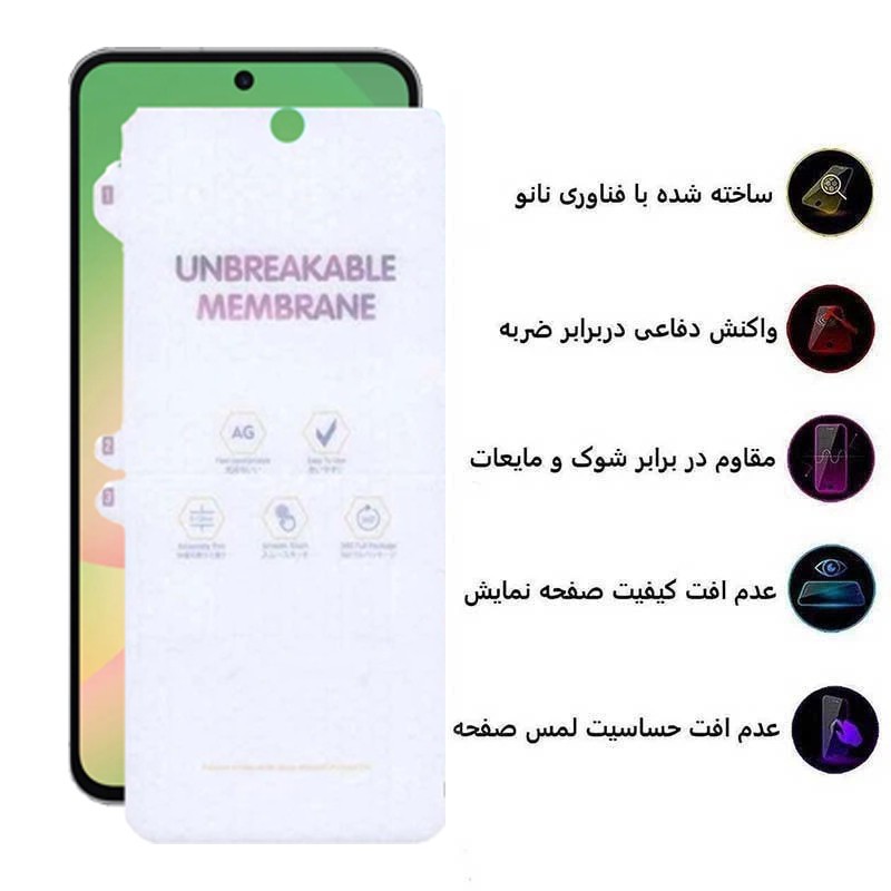 محافظ صفحه نمایش بوف مدل Hydrogel-Matte-G مناسب برای گوشی موبایل سامسونگ Galaxy A56 A36 S24 FE