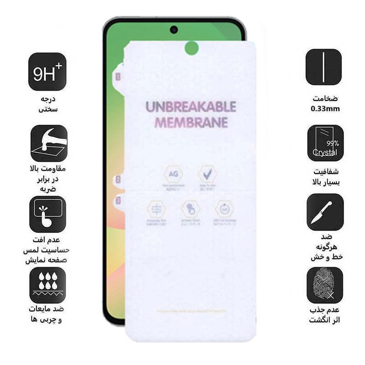 محافظ صفحه نمایش بوف مدل Hydrogel-Matte-G مناسب برای گوشی موبایل سامسونگ Galaxy A56 A36 S24 FE