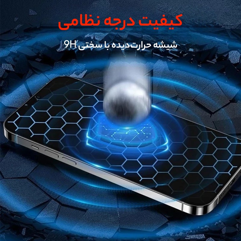 محافظ صفحه نمایش بوف مدل 5D مناسب برای گوشی موبایل Galaxy S24 FE A55 A35