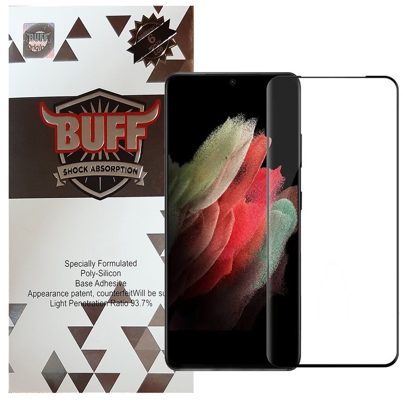 محافظ صفحه نمایش بوف مدل Full-Glue-G مناسب برای گوشی موبایل سامسونگ Galaxy S21 Ultra