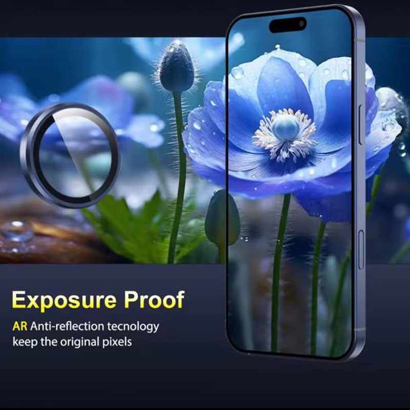 محافظ لنز دوربین فلزی بوف مدل Metal مناسب برای گوشی موبایل اپل iPhone 17 Pro Max 17 Pro