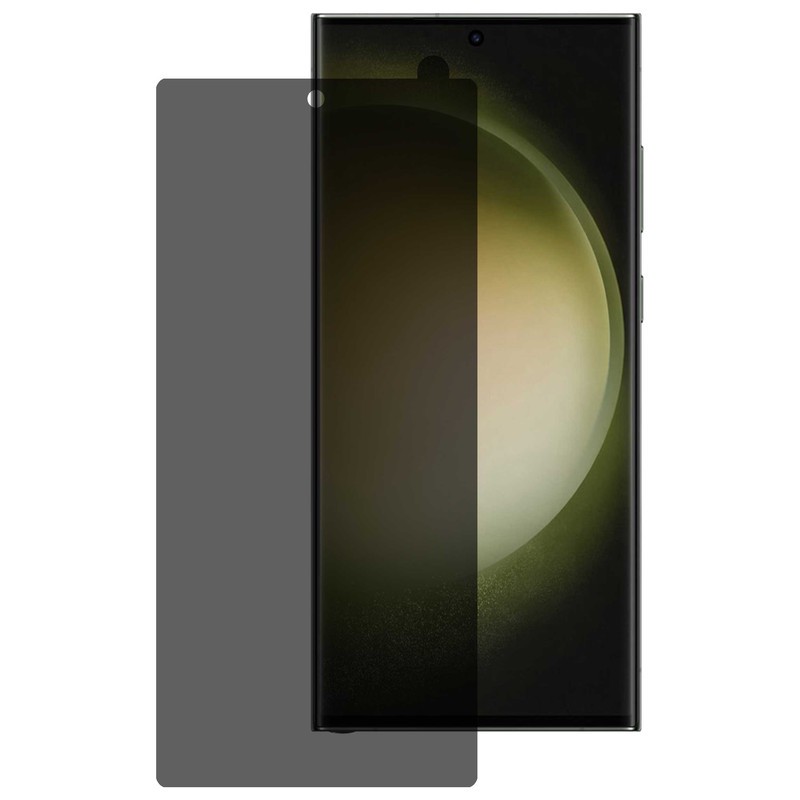 محافظ صفحه نمایش حریم شخصی بوف مدل Silicone-Privacy-G مناسب برای گوشی موبایل سامسونگ Galaxy S22 Ultra S23 Ultra
