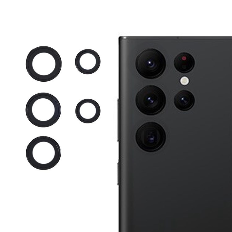 محافظ لنز دوربین بوف مدل HD-ColorLenz-G مناسب برای گوشی موبایل سامسونگ Galaxy S23 Ultra