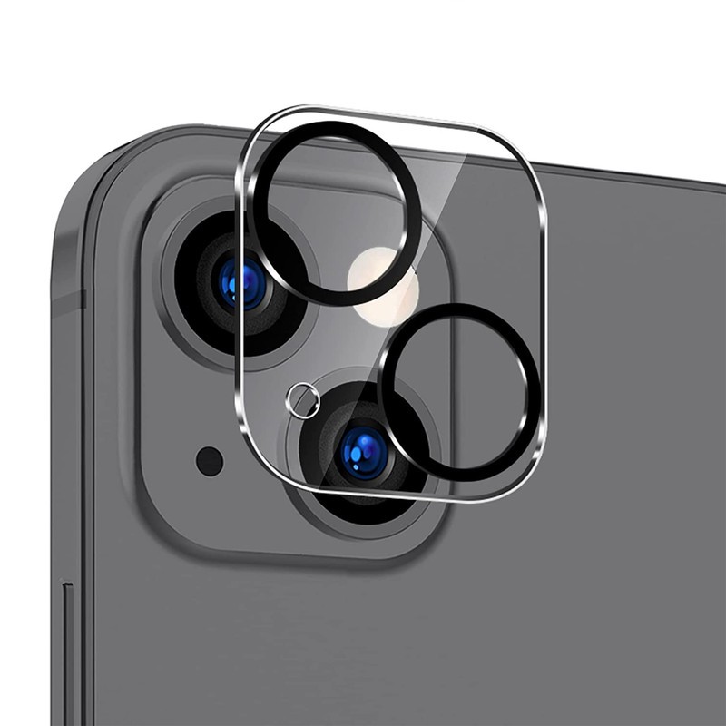محافظ لنز دوربین بوف مدل 3D Clear-G مناسب برای گوشی موبایل اپل Iphone 13 13 Mini
