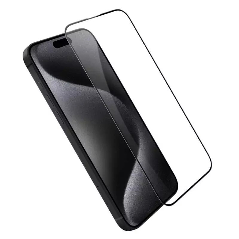 محافظ صفحه نمایش بوف مدل 5D Buffer مناسب برای گوشی موبایل اپل iPhone 15 Pro Max