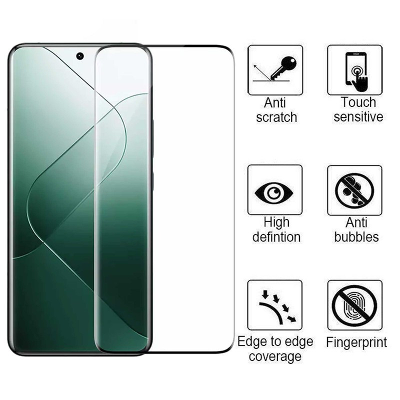 محافظ صفحه نمایش بوف مدل FullGlue-Max-G مناسب برای گوشی موبایل شیائومی Xiaomi 14 Pro 13 Pro 12 Pro 14 Ultra 13 Ultra ...
