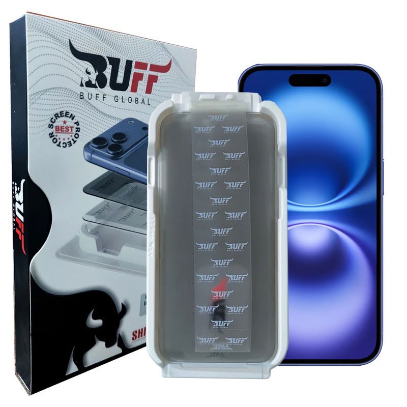 محافظ صفحه نمایش بوف مدل Shield Pro -GRT مناسب برای گوشی موبایل اپل iPhone 16 15 14 Pro
